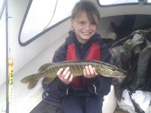 Olivia's first pike